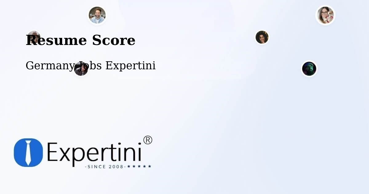 Resume Score & Job Description Match Tool – Kaarst - Germany Jobs Expertini