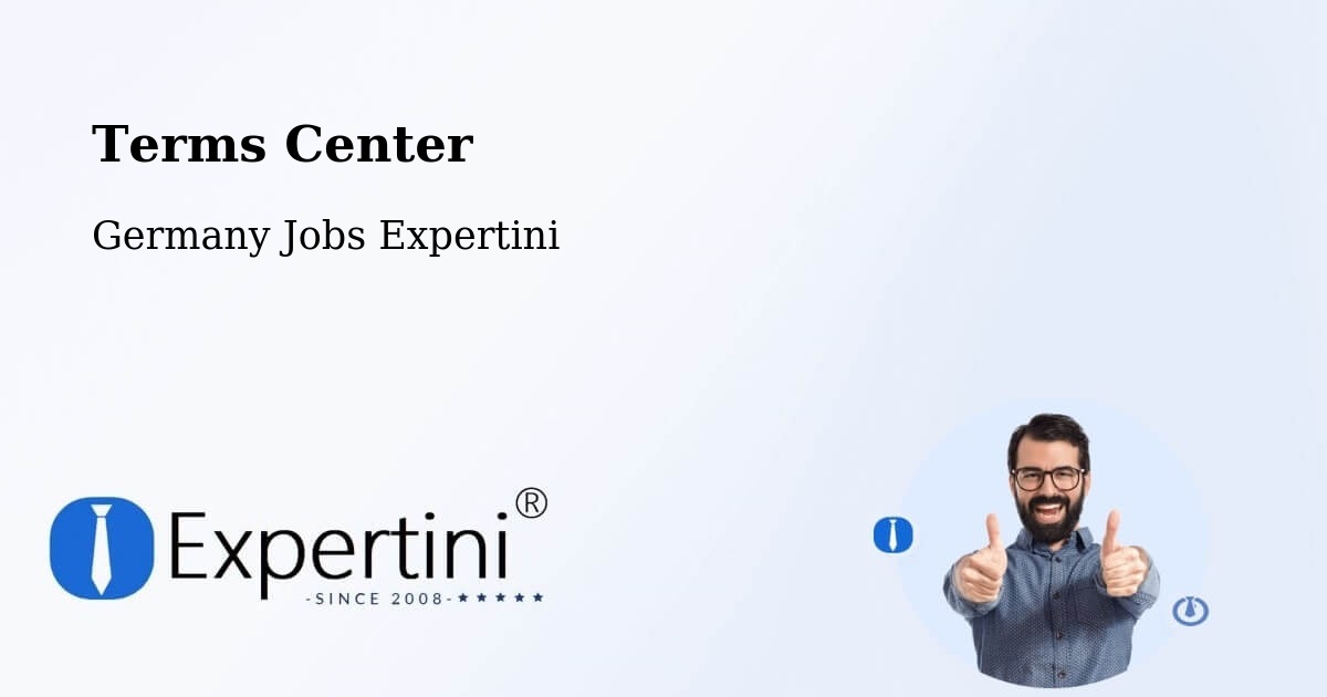 Terms of Service – Kaarst - Germany Jobs Expertini